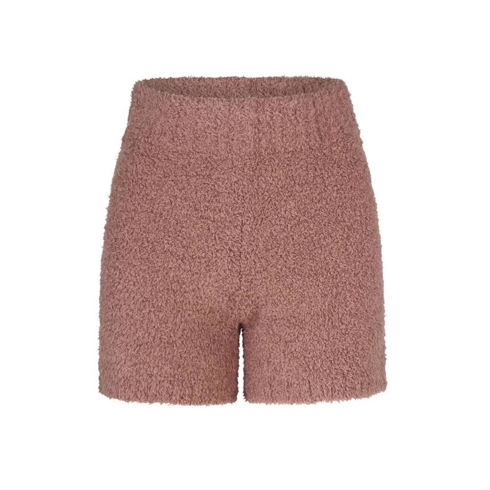 Skims cozy knit short in rose clay - L/XL